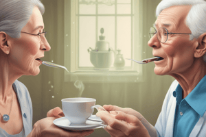 Dysphagia in Older Adults