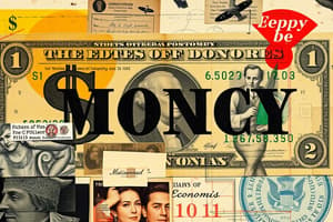 Money Definitions and Functions