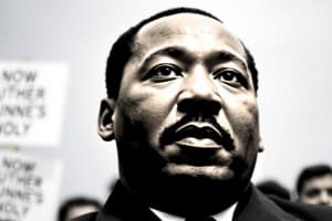 Martin Luther King Jr.: A Civil Rights Leader