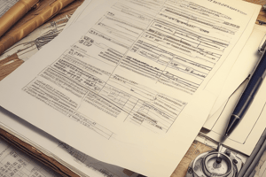 Financial Statements: Balance Sheet and Stockholders' Equity