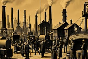 The Gilded Age: Immigration and Urbanization