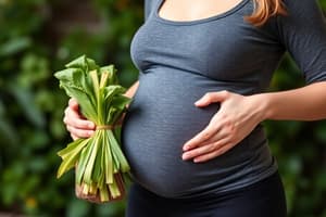 Nutrition for Pregnancy and Athletes