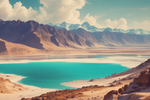 Geography Quiz: Dead Sea, Himalayas, and World Regions