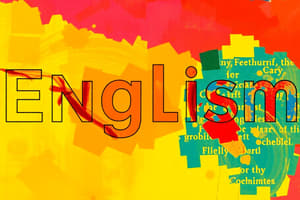 Introduction to the English Language