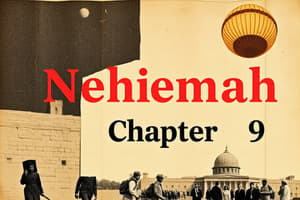 Pathfinder Bible Experience Nehemiah Chapter 9