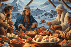 Comparing Food Sources of Inuit and Yanomano People