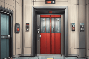 Rescue Techniques in Elevators with Electric Emergency System