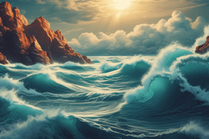 Tides: Rise and Fall of Ocean Water