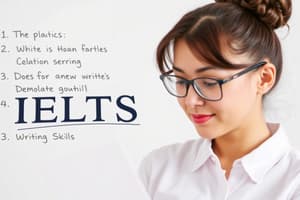 Common IELTS Writing Word Expressions