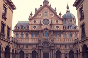 Renaissance Architecture Quiz