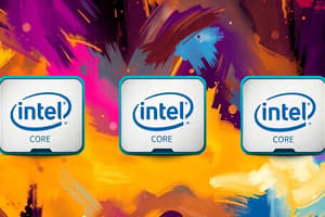 Schéma de nommage des processeurs Intel Core