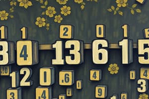 Cubed Numbers Quiz