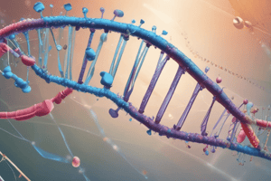 Biology Finals Review: DNA Sequence