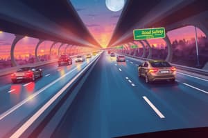 Expressway Driving Terms and Conditions