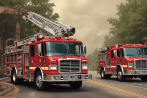 Fire Department Ladder Company Operations