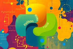 Introduction to Python Programming