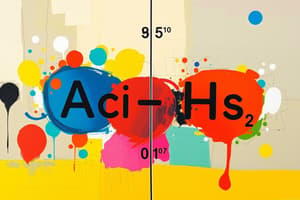 Conjugate Acid-Base Concepts