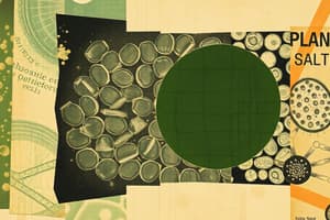 Plant Cell Structure and Components