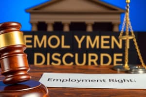 Employment Law Basics