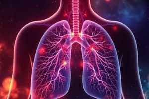 Respiration and the Respiratory System