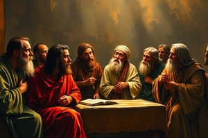 Jesus and the Pharisees in the Bible