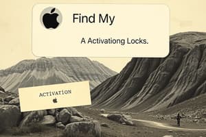 Apple Device Security and Activation Lock