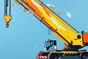 Crane Operation Safety Guidelines