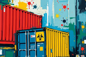 Hazardous Materials Container Types