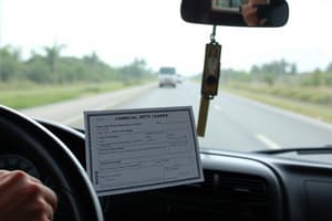 SC CDL Permit Practice Flashcards