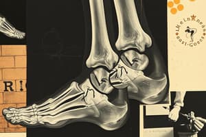 Fracture Classification Review DPM 2026