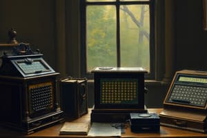 History of Early Computing Devices