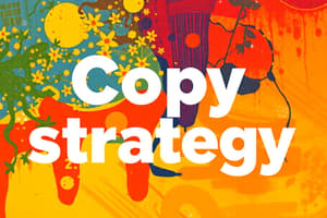 Copy Strategy en Publicidad