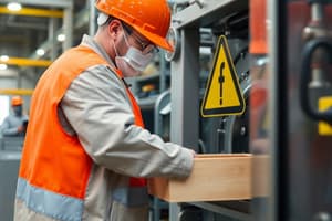 Machine Safeguarding and Manual Handling Safety