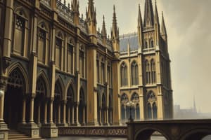 Gothic Architecture and Structural Stability