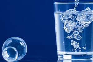 Water's Unique Properties Quiz