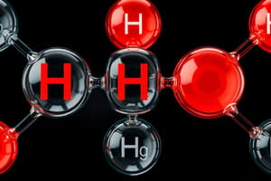 Chemical Properties of Hydrocarbons