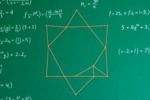 Mathematics Entrance Exam Topics