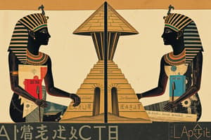 Ancient Egypt Society and Culture Quiz