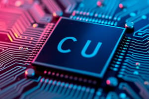 AS Level Computer Science: CPU and Data Structures