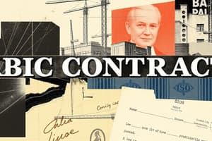 ABIC Simple Works Contract: Terms and Conditions