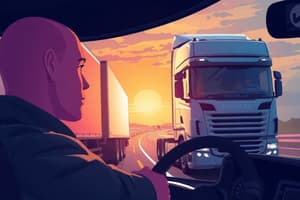 HGV Driver Shortage in the UK