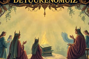 Deuteronomy Chapter 10 Quiz