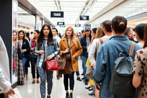 Consumer Behavior and Fashion Trends