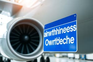 Airworthiness Directives (AD): Compliance & Safety