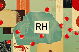 Rh Blood Group System Overview