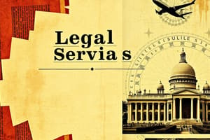 Legal Services Authorities Act 1987 Quiz