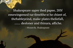 Famous Quotes from Macbeth