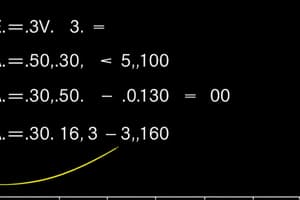 Repeated Measures & ANOVA Concepts