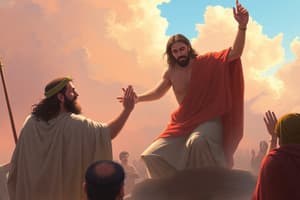 Jesus' Betrayal and Trial Quiz