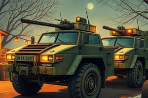 Tactical Vehicle Safety Prevention Strategies